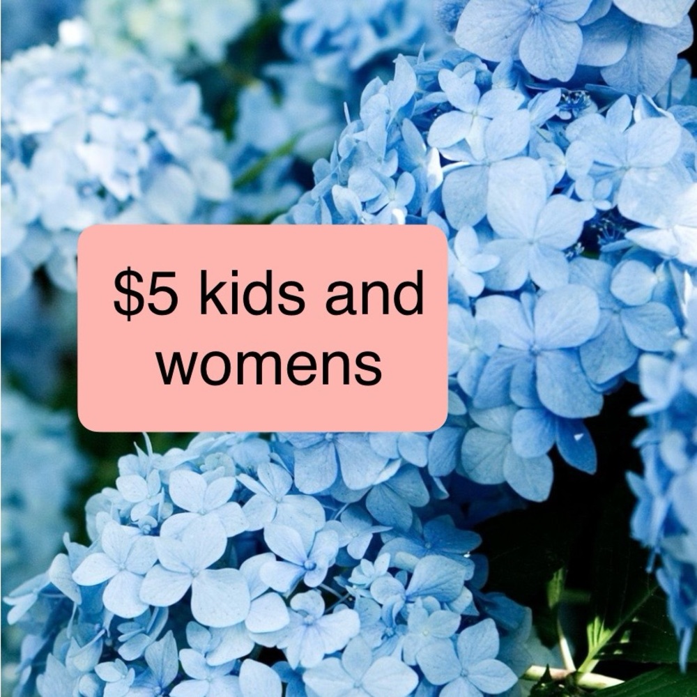 Join me today! Girls 4t/5t, boys M-L, women’s